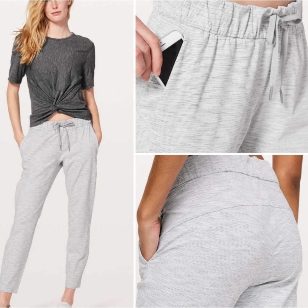 Lululemon On the Fly Pant Wee Are From Space Nimbus Battleship 4